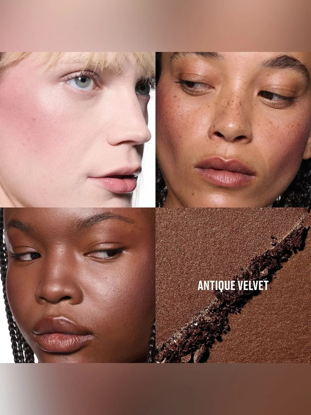 MAC Skinfinish Colourstruck Blush • Antique Velvet • Full Size • New in Box